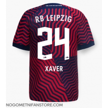 Moški RB Leipzig Xaver Schlager #24 Replika nogometni dresi Gostujoči 2023-24 Kratek Rokav