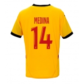 Moški RC Lens Facundo Medina #14 Replika nogometni dresi Domači 2024-25 Kratek Rokav