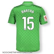 Moški Real Betis Marc Bartra #15 Replika nogometni dresi Gostujoči 2023-24 Kratek Rokav