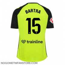 Moški Real Betis Marc Bartra #15 Replika nogometni dresi Gostujoči 2024-25 Kratek Rokav