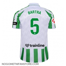 Moški Real Betis Marc Bartra #5 Replika nogometni dresi Domači 2024-25 Kratek Rokav