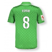 Moški Real Betis Nabil Fekir #8 Replika nogometni dresi Gostujoči 2023-24 Kratek Rokav