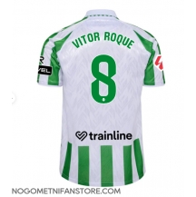 Moški Real Betis Vitor Roque #8 Replika nogometni dresi Domači 2024-25 Kratek Rokav