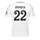 Moški Real Madrid Antonio Rudiger #22 Replika nogometni dresi Domači 2024-25 Kratek Rokav