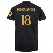 Moški Real Madrid Aurelien Tchouameni #18 Replika nogometni dresi Tretji 2023-24 Kratek Rokav