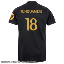 Moški Real Madrid Aurelien Tchouameni #18 Replika nogometni dresi Tretji 2023-24 Kratek Rokav