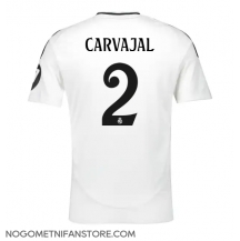 Moški Real Madrid Daniel Carvajal #2 Replika nogometni dresi Domači 2024-25 Kratek Rokav