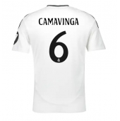 Moški Real Madrid Eduardo Camavinga #6 Replika nogometni dresi Domači 2024-25 Kratek Rokav