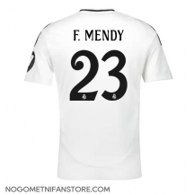 Moški Real Madrid Ferland Mendy #23 Replika nogometni dresi Domači 2024-25 Kratek Rokav