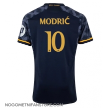 Moški Real Madrid Luka Modric #10 Replika nogometni dresi Gostujoči 2023-24 Kratek Rokav