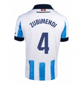 Moški Real Sociedad Martin Zubimendi #4 Replika nogometni dresi Domači 2023-24 Kratek Rokav