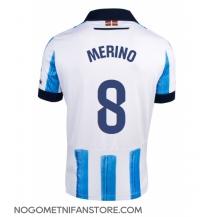 Moški Real Sociedad Mikel Merino #8 Replika nogometni dresi Domači 2023-24 Kratek Rokav