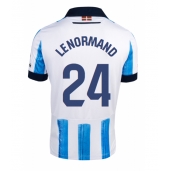 Moški Real Sociedad Robin Le Normand #24 Replika nogometni dresi Domači 2023-24 Kratek Rokav