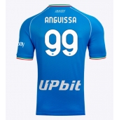 Moški SSC Napoli Frank Anguissa #99 Replika nogometni dresi Domači 2023-24 Kratek Rokav