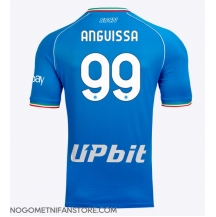 Moški SSC Napoli Frank Anguissa #99 Replika nogometni dresi Domači 2023-24 Kratek Rokav