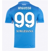 Moški SSC Napoli Frank Anguissa #99 Replika nogometni dresi Domači 2024-25 Kratek Rokav