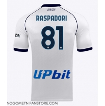 Moški SSC Napoli Giacomo Raspadori #81 Replika nogometni dresi Gostujoči 2023-24 Kratek Rokav