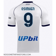 Moški SSC Napoli Victor Osimhen #9 Replika nogometni dresi Gostujoči 2023-24 Kratek Rokav