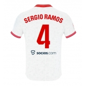 Moški Sevilla Sergio Ramos #4 Replika nogometni dresi Domači 2023-24 Kratek Rokav