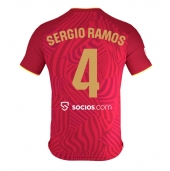 Moški Sevilla Sergio Ramos #4 Replika nogometni dresi Gostujoči 2023-24 Kratek Rokav