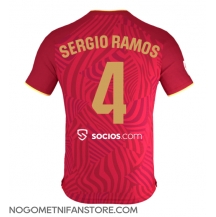 Moški Sevilla Sergio Ramos #4 Replika nogometni dresi Gostujoči 2023-24 Kratek Rokav