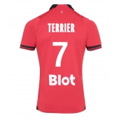 Moški Stade Rennais Martin Terrier #7 Replika nogometni dresi Domači 2023-24 Kratek Rokav