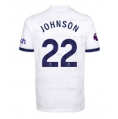 Moški Tottenham Hotspur Brennan Johnson #22 Replika nogometni dresi Domači 2023-24 Kratek Rokav