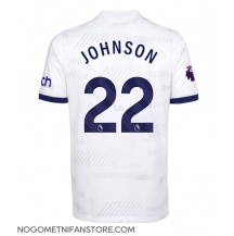 Moški Tottenham Hotspur Brennan Johnson #22 Replika nogometni dresi Domači 2023-24 Kratek Rokav