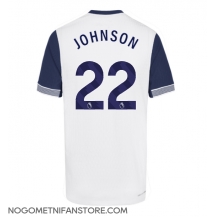 Moški Tottenham Hotspur Brennan Johnson #22 Replika nogometni dresi Domači 2024-25 Kratek Rokav