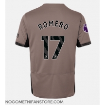 Moški Tottenham Hotspur Cristian Romero #17 Replika nogometni dresi Tretji 2023-24 Kratek Rokav