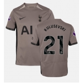 Moški Tottenham Hotspur Dejan Kulusevski #21 Replika nogometni dresi Tretji 2023-24 Kratek Rokav