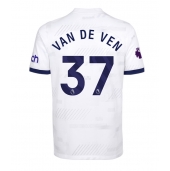 Moški Tottenham Hotspur Micky van de Ven #37 Replika nogometni dresi Domači 2023-24 Kratek Rokav