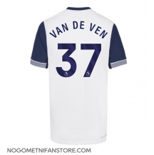 Moški Tottenham Hotspur Micky van de Ven #37 Replika nogometni dresi Domači 2024-25 Kratek Rokav