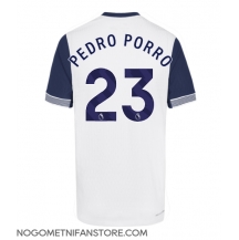 Moški Tottenham Hotspur Pedro Porro #23 Replika nogometni dresi Domači 2024-25 Kratek Rokav