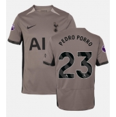 Moški Tottenham Hotspur Pedro Porro #23 Replika nogometni dresi Tretji 2023-24 Kratek Rokav