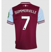 Moški West Ham United Crysencio Summerville #7 Replika nogometni dresi Domači 2024-25 Kratek Rokav