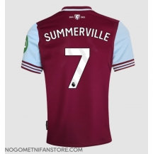 Moški West Ham United Crysencio Summerville #7 Replika nogometni dresi Domači 2024-25 Kratek Rokav