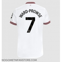 Moški West Ham United James Ward-Prowse #7 Replika nogometni dresi Gostujoči 2023-24 Kratek Rokav