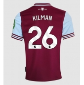 Moški West Ham United Max Kilman #26 Replika nogometni dresi Domači 2024-25 Kratek Rokav