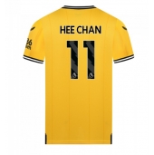 Moški Wolves Hee-chan Hwang #11 Replika nogometni dresi Domači 2023-24 Kratek Rokav