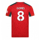 Moški Wolves Joao Gomes #8 Replika nogometni dresi Gostujoči 2023-24 Kratek Rokav