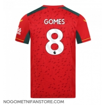 Moški Wolves Joao Gomes #8 Replika nogometni dresi Gostujoči 2023-24 Kratek Rokav