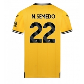 Moški Wolves Nelson Semedo #22 Replika nogometni dresi Domači 2023-24 Kratek Rokav