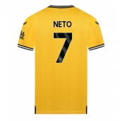 Moški Wolves Pedro Neto #7 Replika nogometni dresi Domači 2023-24 Kratek Rokav