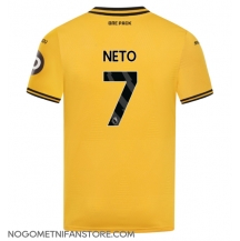 Moški Wolves Pedro Neto #7 Replika nogometni dresi Domači 2024-25 Kratek Rokav