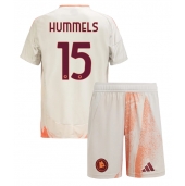 Otroški AS Roma Mats Hummels #15 Replika nogometni dresi kompleti Gostujoči 2024-25 Kratek Rokav (+ hlače)