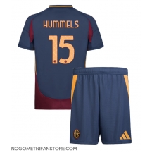 Otroški AS Roma Mats Hummels #15 Replika nogometni dresi kompleti Tretji 2024-25 Kratek Rokav (+ hlače)