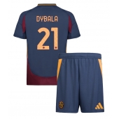 Otroški AS Roma Paulo Dybala #21 Replika nogometni dresi kompleti Tretji 2024-25 Kratek Rokav (+ hlače)