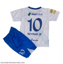 Otroški Al-Hilal Neymar Jr #10 Replika nogometni dresi kompleti Gostujoči 2024-25 Kratek Rokav (+ hlače)