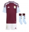 Otroški Aston Villa John McGinn #7 Replika nogometni dresi kompleti Domači 2024-25 Kratek Rokav (+ hlače)